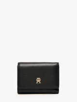 Portefeuille Tommy hilfiger Zwart th icon AW17737